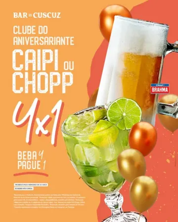 Clube do aniversariante - 4x1